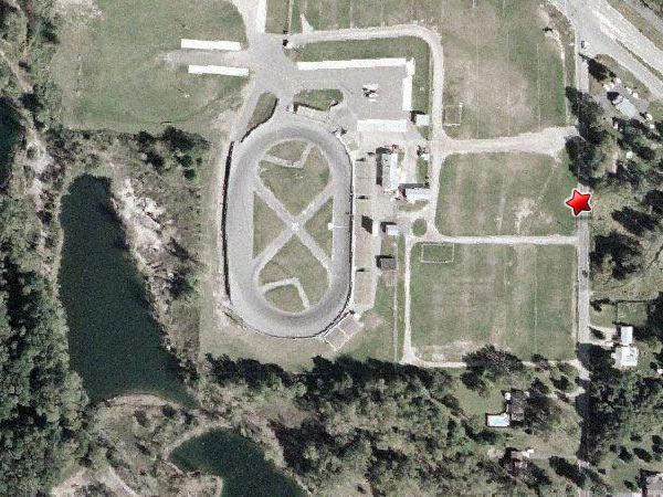 Spartan Speedway (Corrigan Oil Speedway) - Aerial Photo (newer photo)